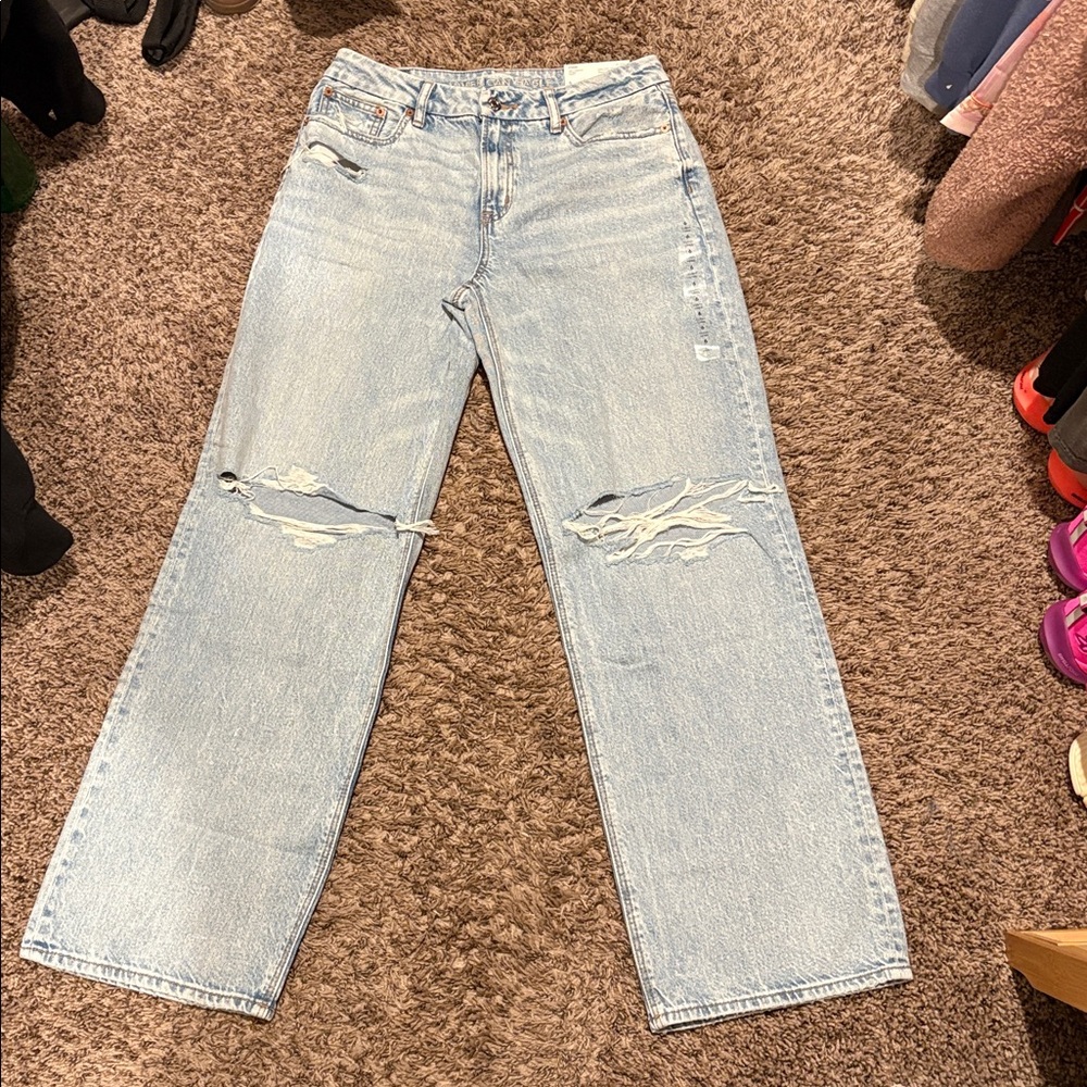 American Eagle Outfitters Curvy Stovepipe Jeans
